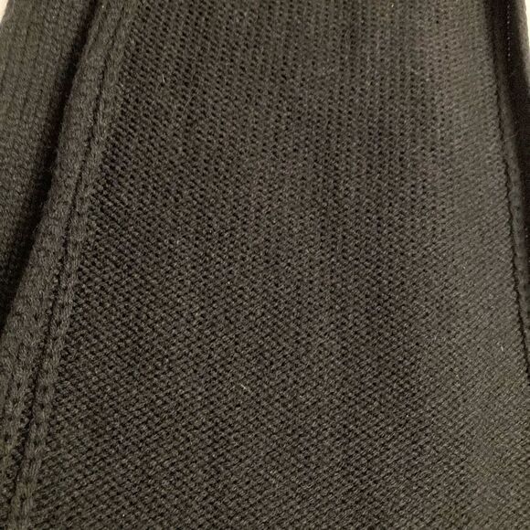 Kate Spade Black Jersey Knit Scarf - Picture 9 of 10